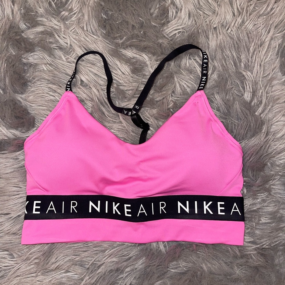Hot Pink Nike Sports Bra